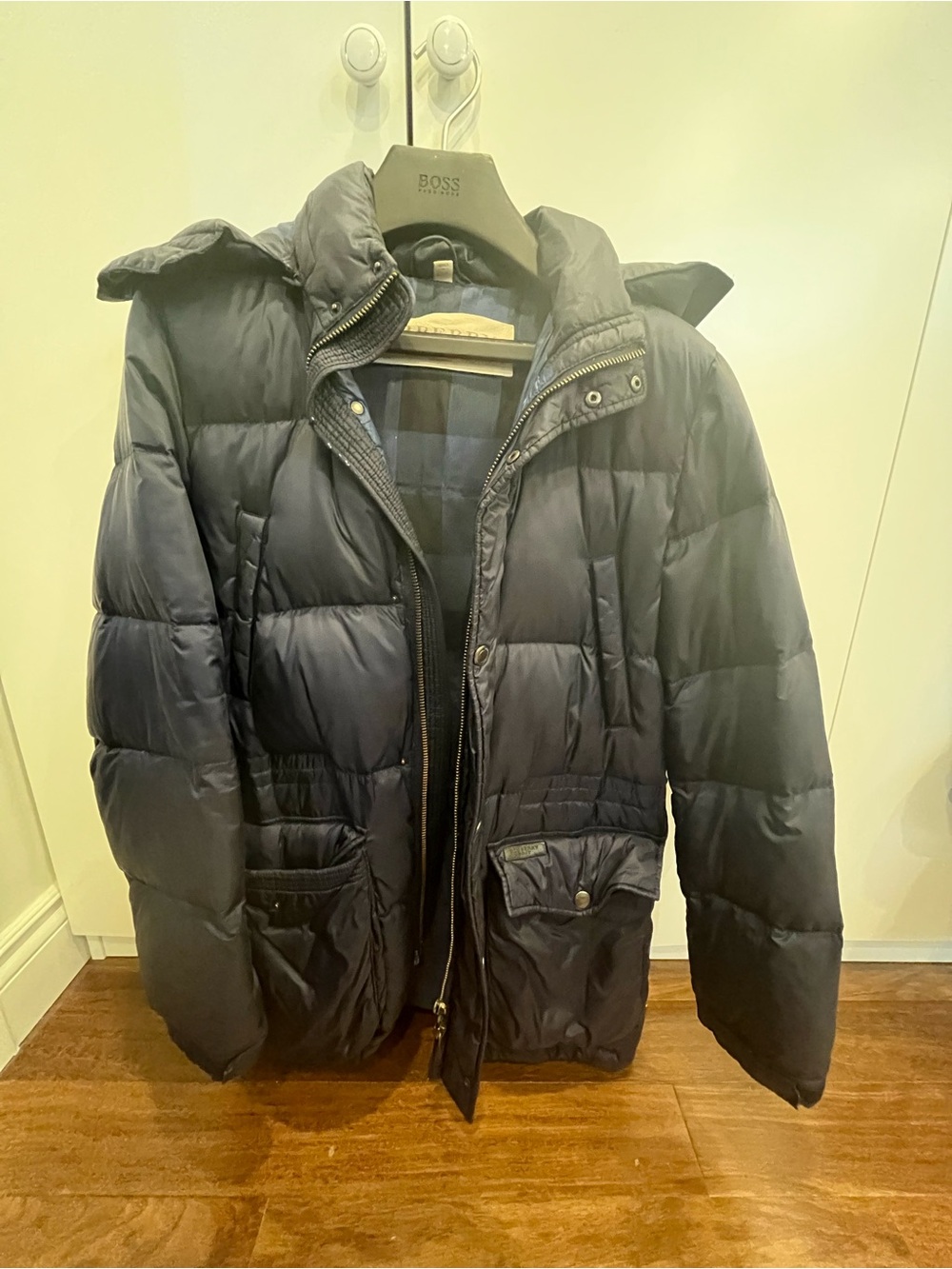 Burberry Men's Down Puffer Jacket - Men's